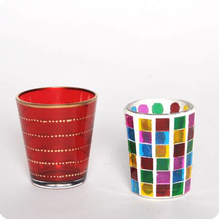 Colorful Votive Holders - Swift + Company