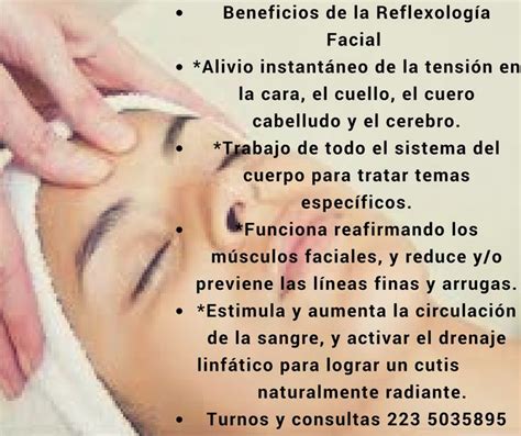 Beneficios De La Reflexologia Facial Reflexología Sistemas Del Cuerpo Facial