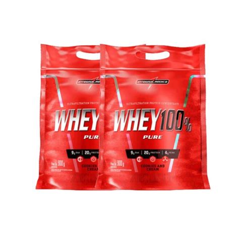 Whey 100 Pure 2 X 900g Integralmédica Nutrifit