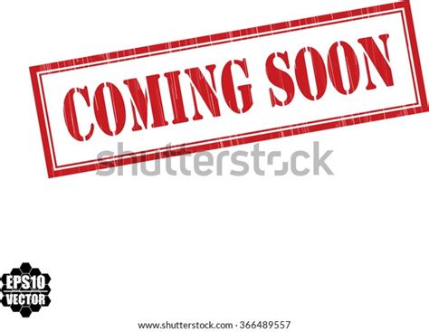 Coming Soon Grunge Rubber Stamp Vector Stock Vector Royalty Free