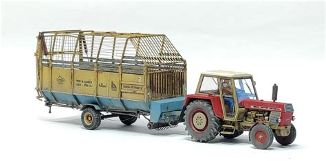 Zetor Crystal Grass Picker Mv Horal Model Kit