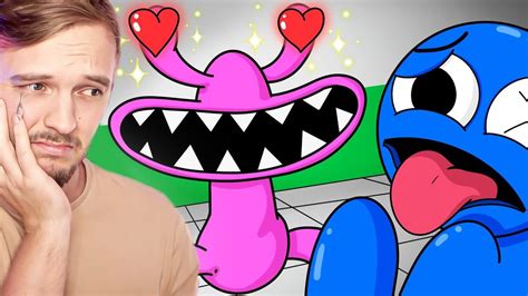 La Triste Histoire De Pink Des Rainbow Friends Youtube