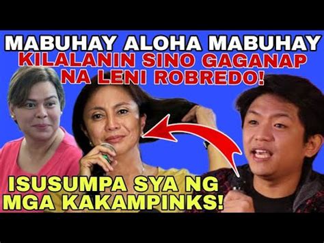 GRABE DARRYL YAP MAY REBELASYON SA GAGANAP NA LENI ROBREDO SA MAM