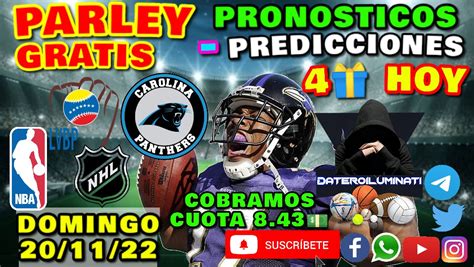 Dias Cobrando Cuota Pron Sticos Y Predicciones Parley Nhl Lvbp