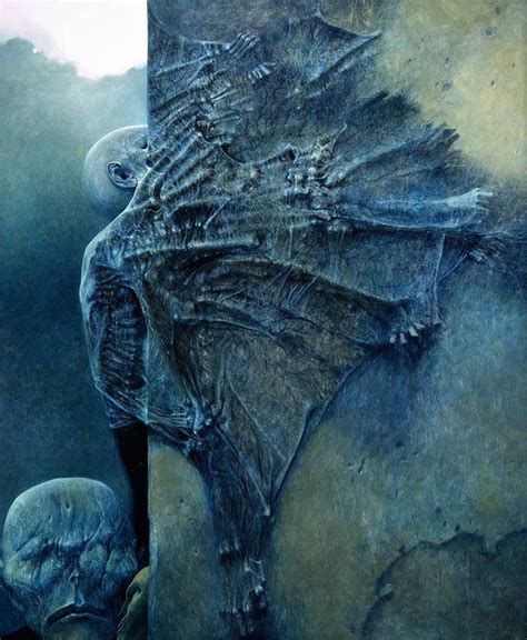 Zdzisław Beksiński Beksiński Beksinski Paintings