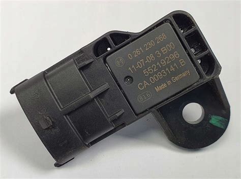 CZUJNIK MAP SENSOR FIAT 500 1 2 8V 55219296 Shrot Pl