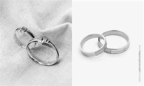 Alianzas de boda temáticas JOYERÍA ÚNICAS Alianzas Personalizadas