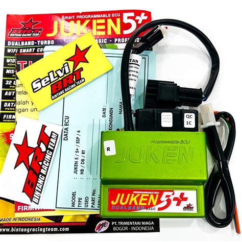 Jual ECU JUKEN 5 PLUS WR 155 RACING TURBO DUALBAND Shopee Indonesia