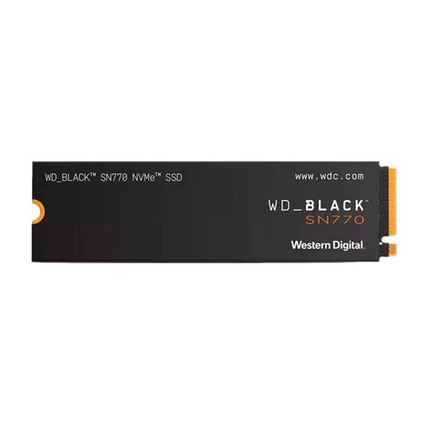 Unidad de Estado Sólido Western Digital WD Black SN770 NVMe 1TB PCI