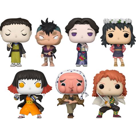 Funko Pop! Demon Slayer - Mizunoto Tier - Bundle (Set of 7)