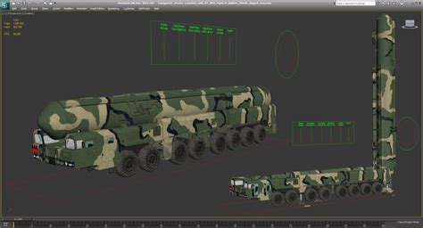 Transporter Erector Launcher With Rt Pm Topol M Ballistic Missile