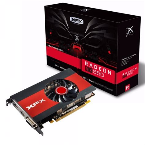 Placa De Vídeo Radeon Rx 550 2gb Gddr5 4k 128bits Xfx R 469 98 em