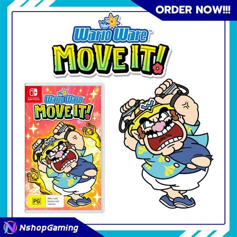 Jual Warioware Move It Nintendo Switchkaset Nintendo Switch Shopee