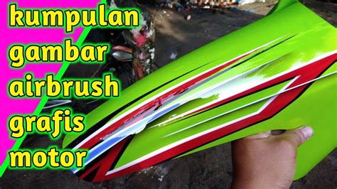 Motif Airbrush Grafis Motor Rahman Art93 Youtube