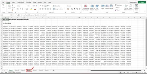 How To Switch Between Sheets In Excel Simple And Quick Shortcuts