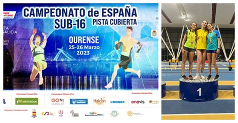 Ourense Acull El Campionat Despanya Sub Federaci Catalana Atletisme