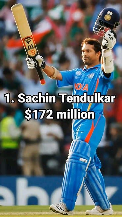 Top 10 Richest Cricketer In The World 🌍 Cricket Shorts Cricketfans