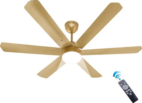 Buy HAVAI Spinel BLDC Ceiling Fan 6 Blades Black Motor 35W