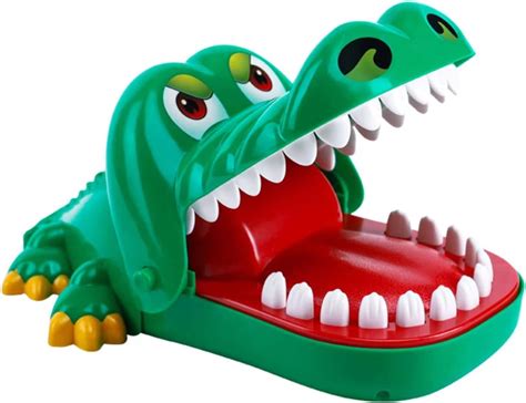 Sipobuy Crocodile Toy Classic Bouche Dentiste Morsure Doigts Famille