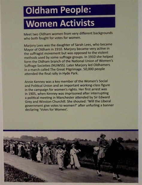 125476 Gallery Oldham Oldham People Women Activists Flickr