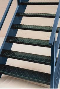 Diamond Plate Steel Stair Treads, Galvanized Stair Treads