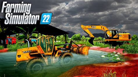 Resgatando Carregadeira Atolada Farming Simulator 22 YouTube