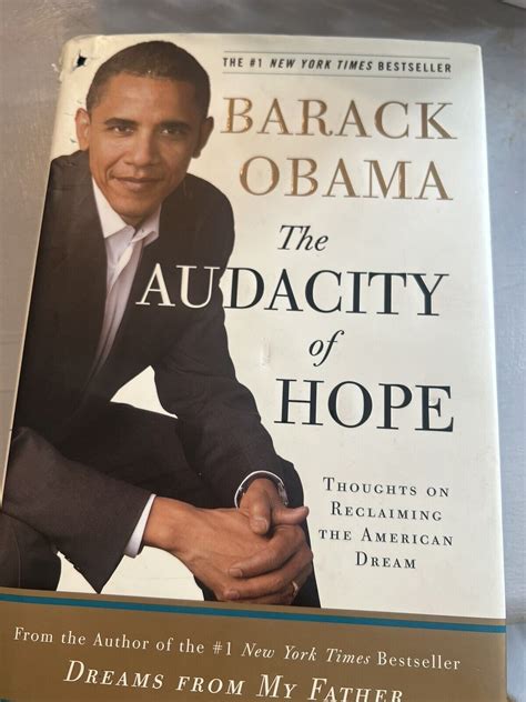 President Barack Obama Signed Autographed The Audacity Of Hope Book