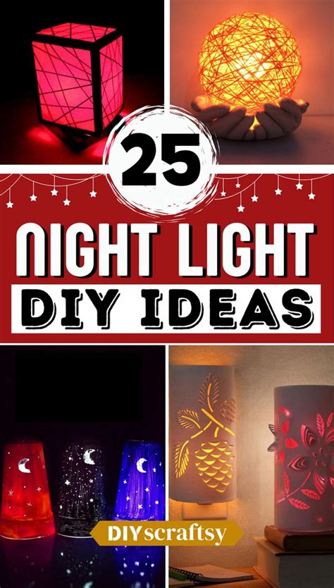 Diy Night Light Ideas To Make Any Home Decor Diyscraftsy