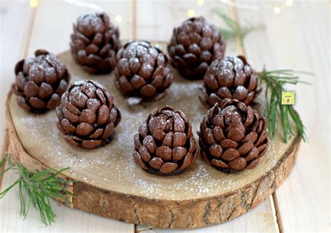 Pigne Di Cioccolato Dolcetti Per Natale Senza Cottura Bellissimi E