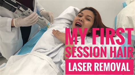 My First Session Of Hair Laser Removal In Underarms And Bikini Area 😍 Youtube