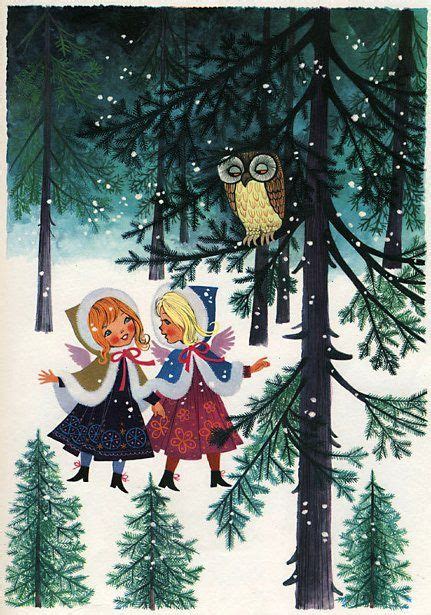 Felicitas Kuhn Klapschy Austrian Christmas Illustration