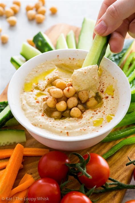 How To Make The Creamiest Hummus Recipe The Loopy Whisk