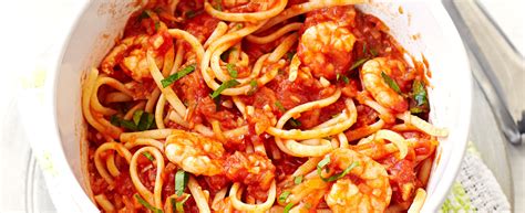 Spicy Prawn Linguine Recipe Olive Magazine