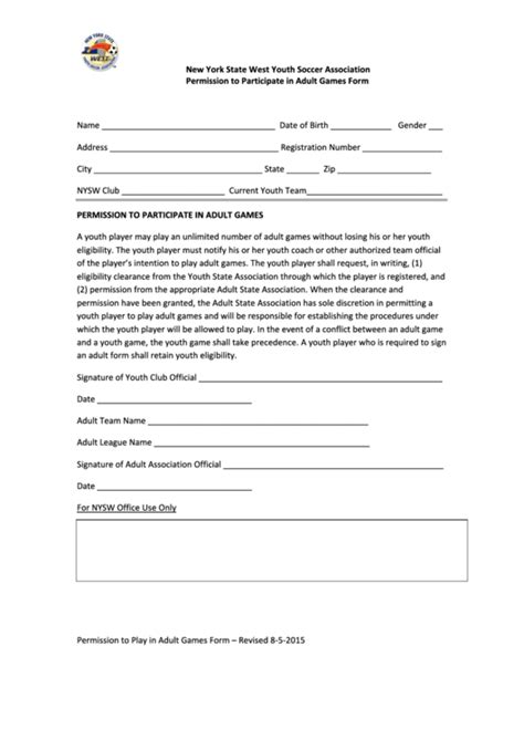 Top 14 Soccer Registration Form Templates Free To Download In Pdf Format