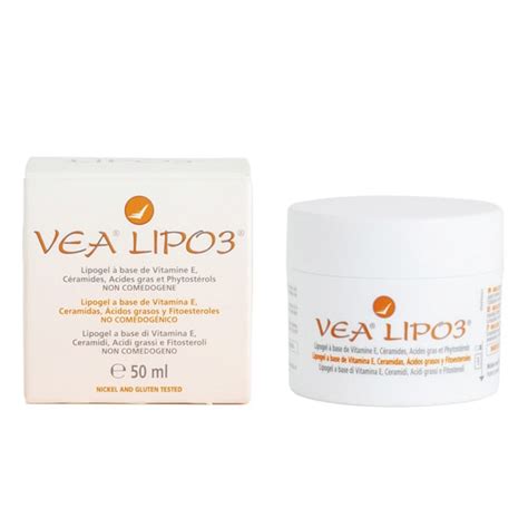 VEA Lipo 3 Lipogel A Base De Vitamina E Para Piel Seca Enrojecida Y