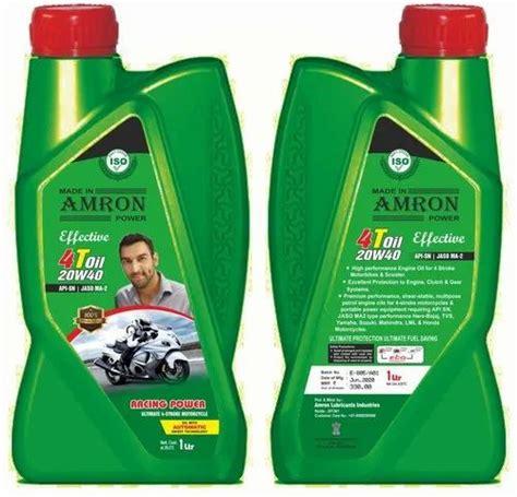 Api Sn Jaso Ma Amron Power W T Engine Oil Bottle Of Litre At