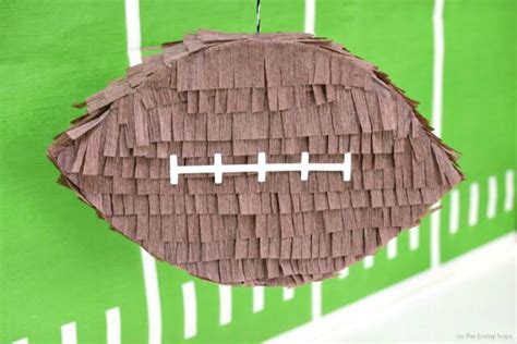 Easy Football Piñata - As The Bunny Hops®