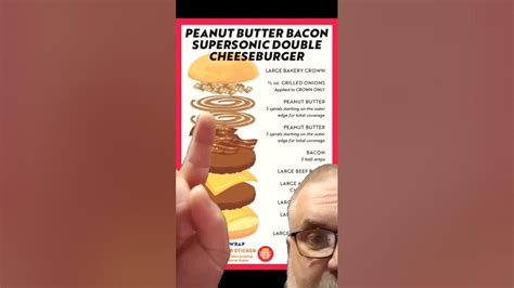 Sonic Peanut Butter Bacon Double Cheeseburger And Milkshake Youtube