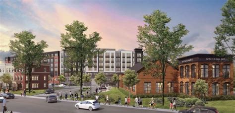 Renderings Reveal 398 Unit Residential Development At 201 Munson Street In New Haven