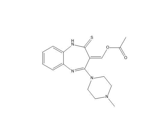 Product Name Olanzapine Thioacetoxymethylidene Cas No