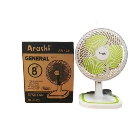 Jual Kipas Angin Duduk Desk Fan Arashi General Ar Shopee