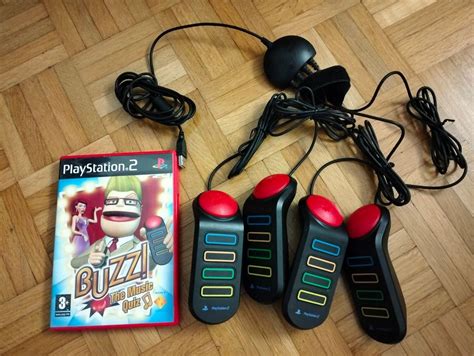 Buzz The Music Quiz PS2 Playstation 2 Mit Buzzern Kaufen Auf