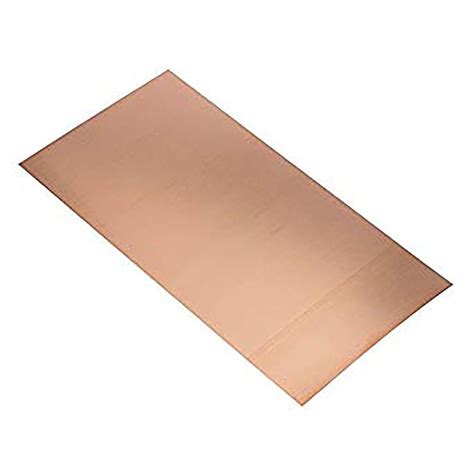 Kands 0 016 In X 6 In W X 12 In L Copper Plain Sheet Metal Copper Sheets Sheet Metal Metal Rack