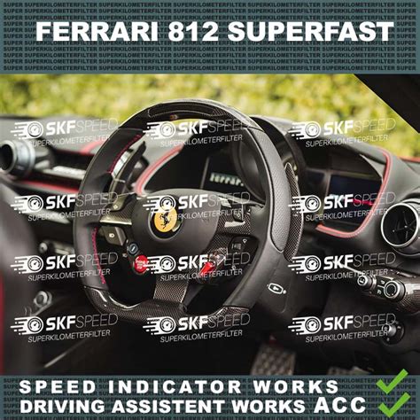 Mileage Blocker für Ferrari 812 Super Kilometer Filter SKF