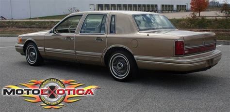 1991 Lincoln Town Car Motoexotica Classic Cars