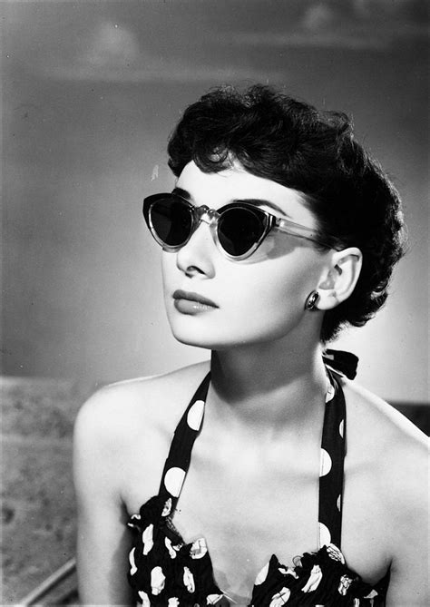 0 Glasses On Audrey Hepburn Style Audrey Hepburn Audrey Hepburn Born