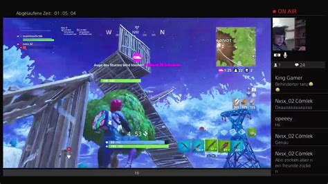 Fortnite Battel Royale Ps Live Suchten Abo Zocken Youtube