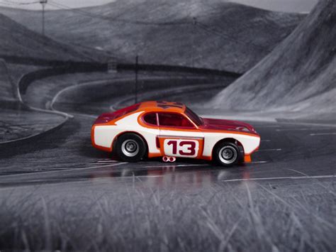 Ford Capri orange rot weiß 13 European Version steffis beste slotcars