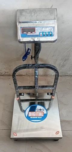 Stainless Steel Fully Automatic 100 Kg Digital Electronic Weighing