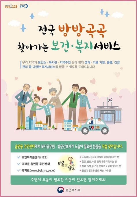 전국 방방곡곡 찾아가는 ‘보건·복지 서비스